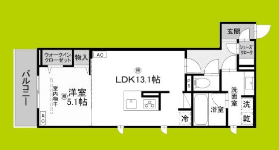 （仮）D-residence安立 間取り