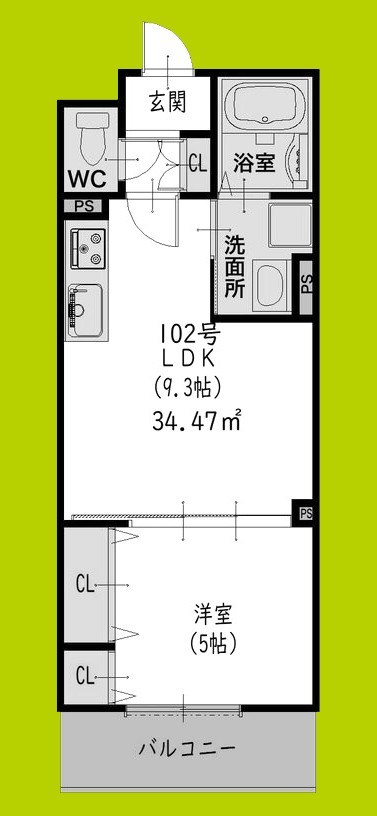 クリエオーレ御厨東 間取り