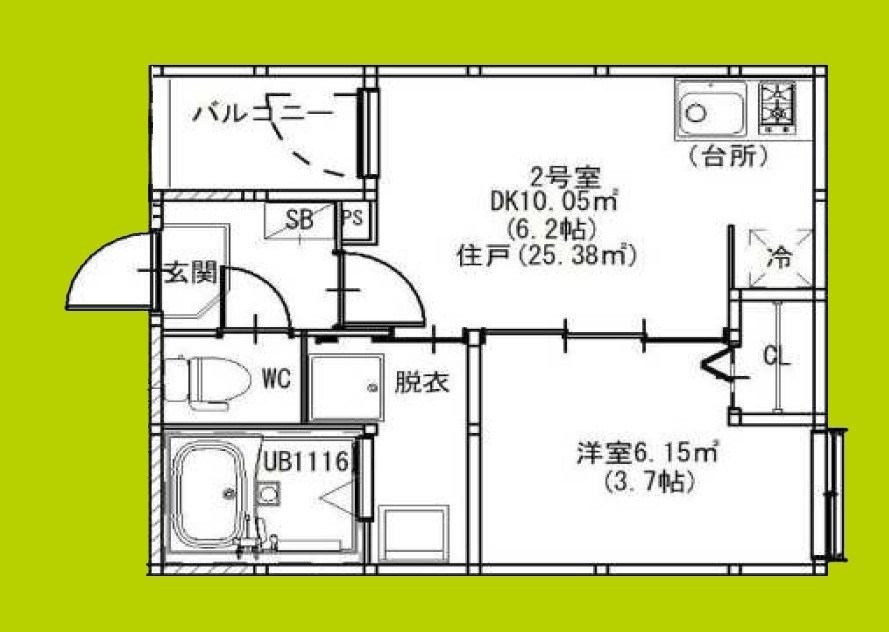 (仮称)中川東二丁目A 間取り図