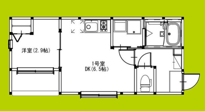 (仮称)中川東二丁目B 間取り図