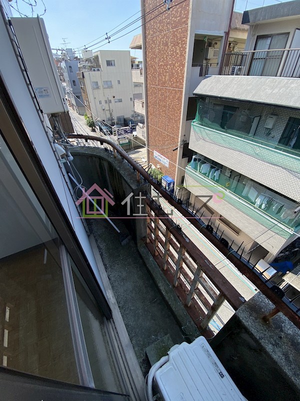 コーポ万代 ベランダ