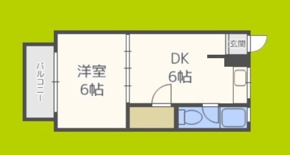 エスポワール墨江 間取り