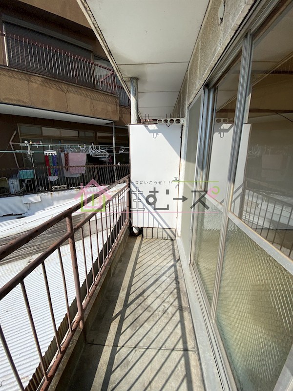 住吉清川マンション ベランダ