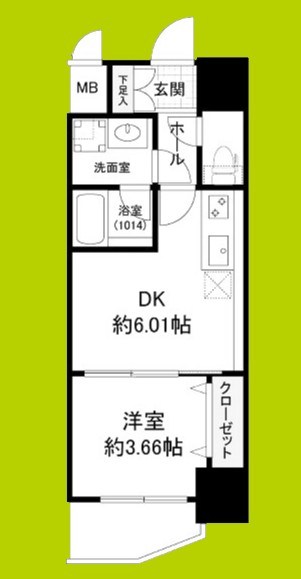 ブランシエスタ天満 間取り図