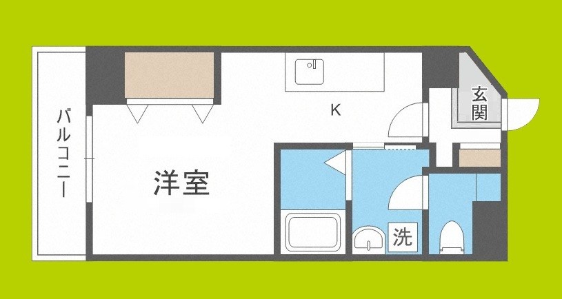 日興桜川ハイツ 間取り