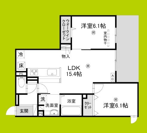 プランドール楓 間取り