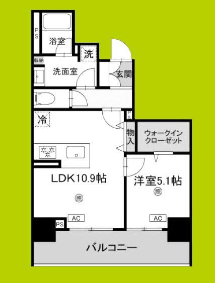 LAZO内久宝寺 間取り