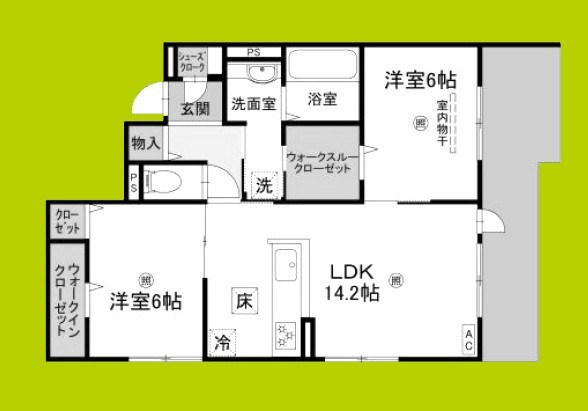 プランドール楓 間取り