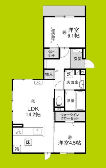 プランドール楓 間取り