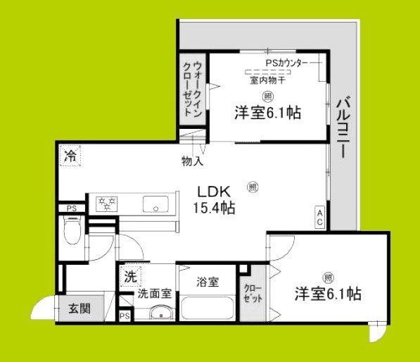 プランドール楓 間取り