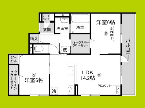 プランドール楓 間取り