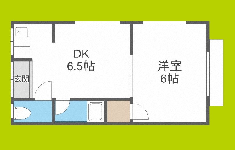 Regalo千本北 間取り