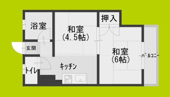 エイトビル岸里 間取り