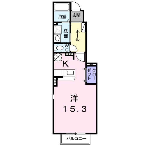 パーシモン　ウエスト 間取り