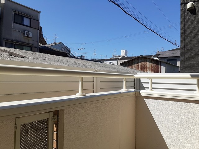 パーシモン　ウエスト ベランダ