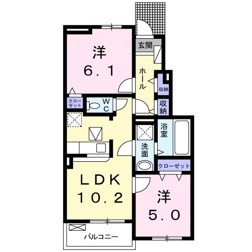 クロスロード・シン 間取り