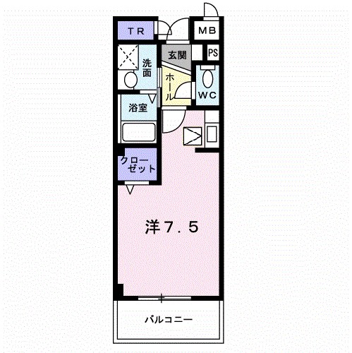 サウス高安 間取り