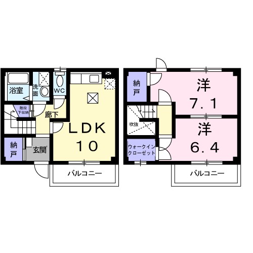 サンリット忠岡 間取り