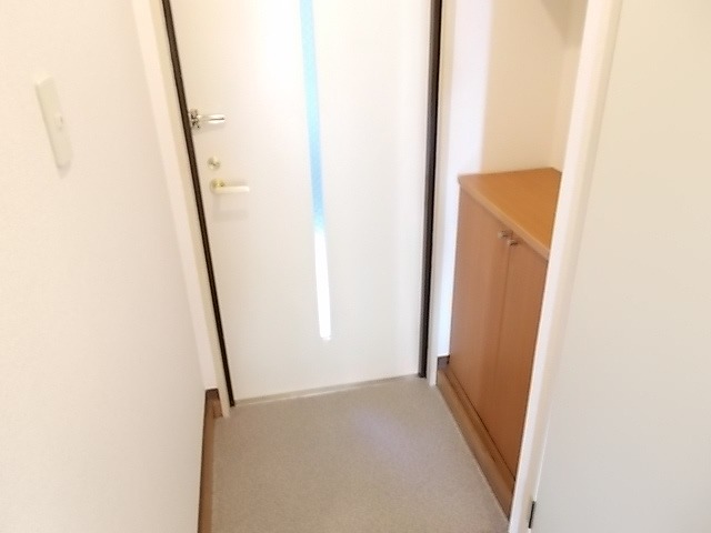 アンソレイエ 玄関