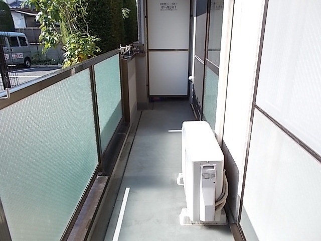 アンソレイエ ベランダ