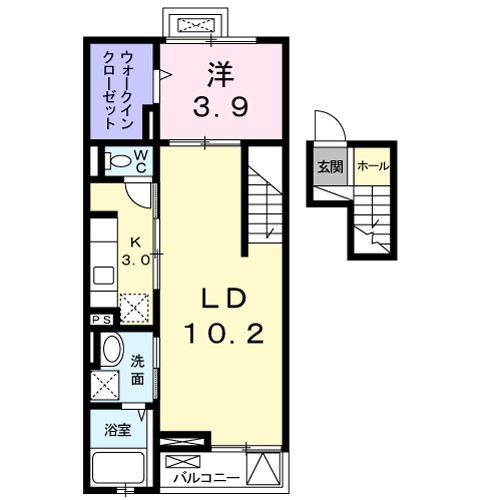 ヴォワ　ラクテ　サウス 間取り
