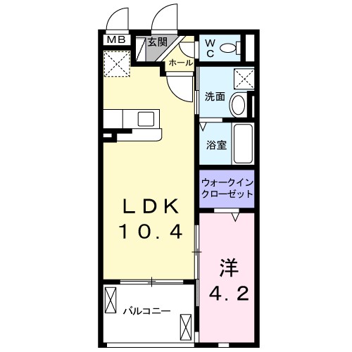 エム・ヴィレッジⅠ 間取り