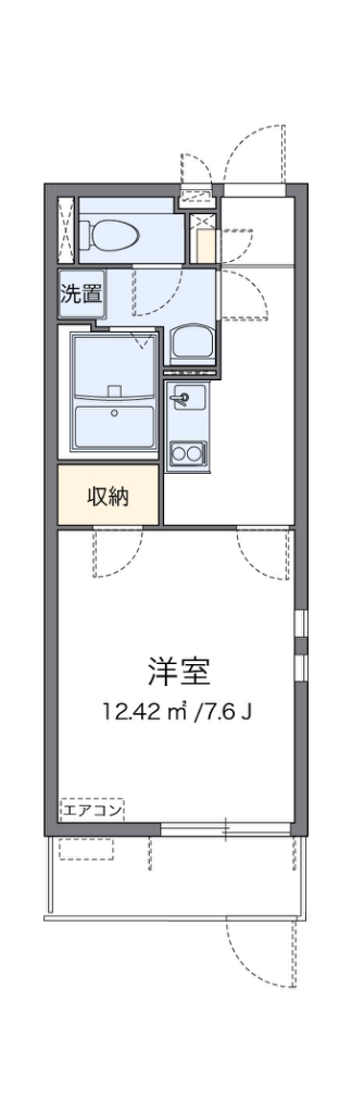 クレイノＷＩＬＬ堺 間取り
