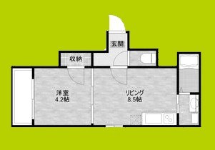 ユニステージ此花 間取り