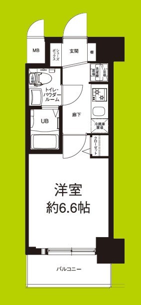 エグゼ大阪CITYアインツ 間取り