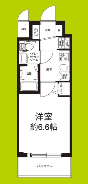 エグゼ大阪CITYアインツ 間取り