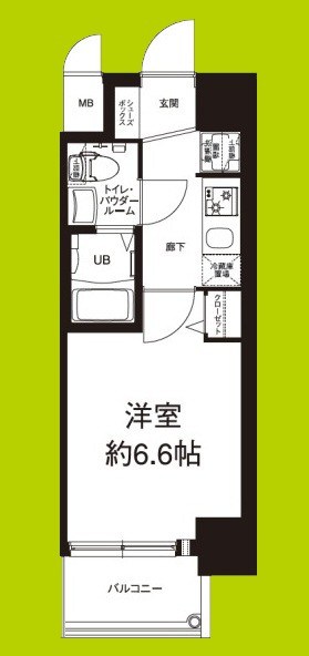 エグゼ大阪CITYアインツ 間取り