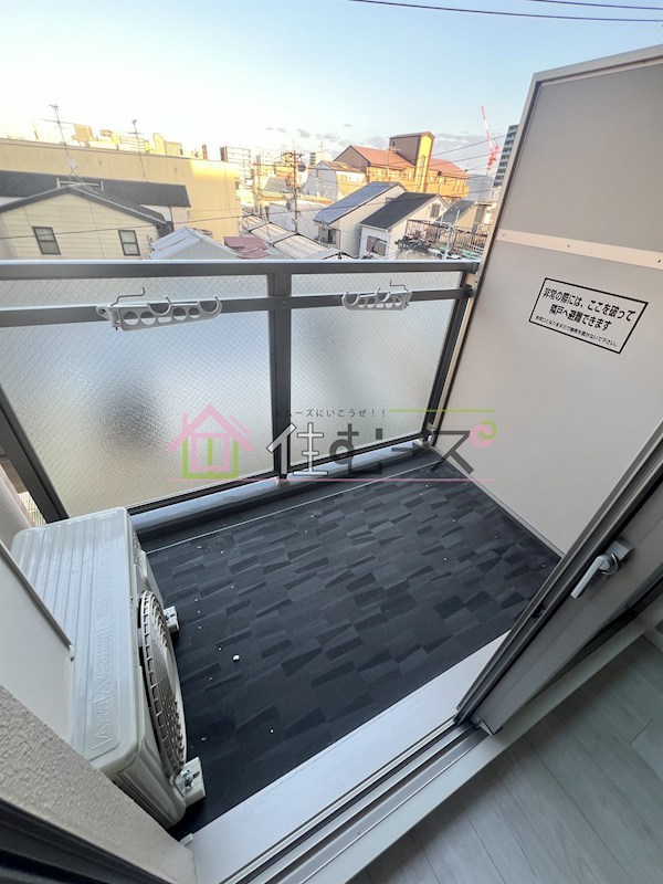 エグゼ大阪CITYアインツ ベランダ