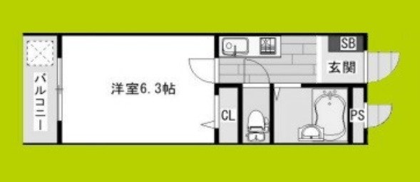 プルス野中南 間取り