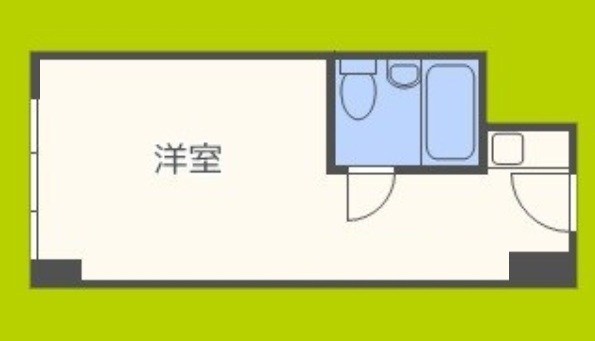 ステュディオ新大阪 間取り