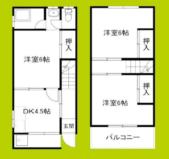 十八条3丁目テラス 間取り