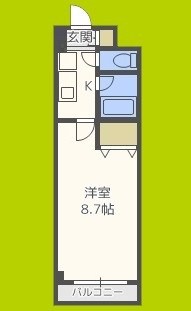 新大阪エクセルハイツ 間取り