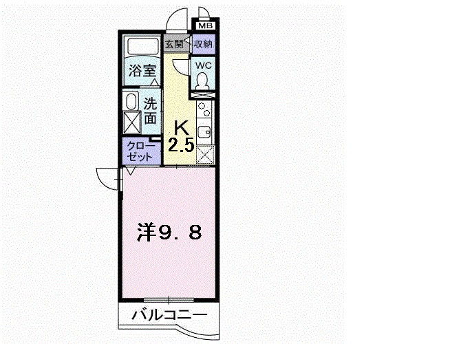 プラティークヌーヴォー 間取り