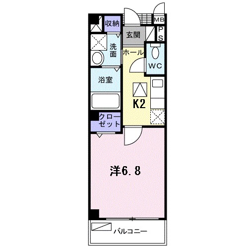 グリシーナⅠ 間取り