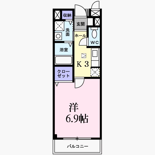 オーク帝塚山 間取り