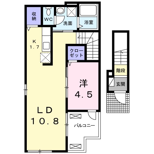 カレント・レジデンスⅡ 間取り