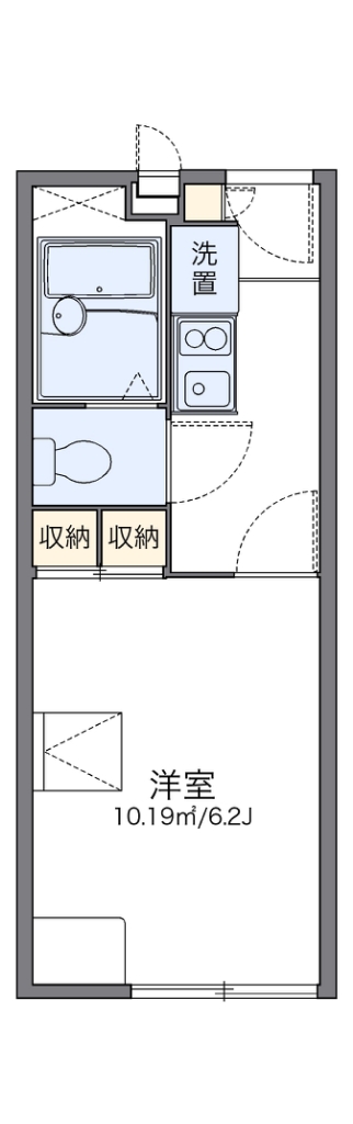 レオパレスメルツェ 間取り