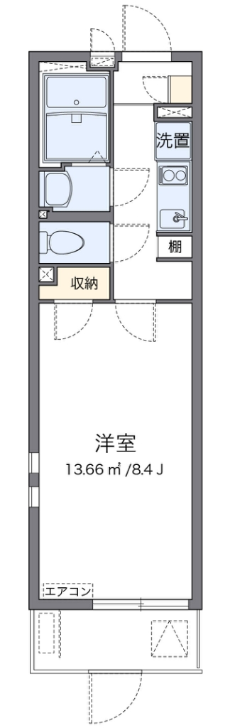 クレイノコンフォーティア　ＳＲ 間取り