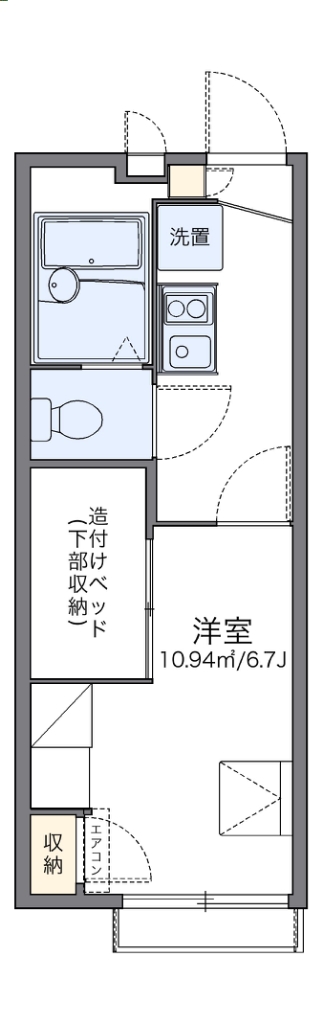 レオパレス暖家 間取り