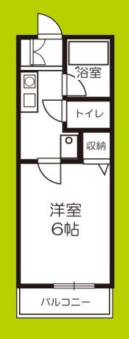 ハイツベイシャトル 間取り