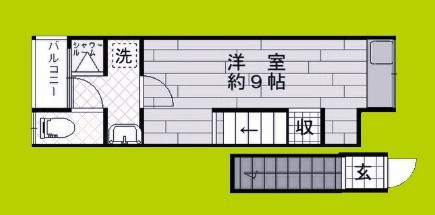 平尾4丁目橋本テラス 間取り