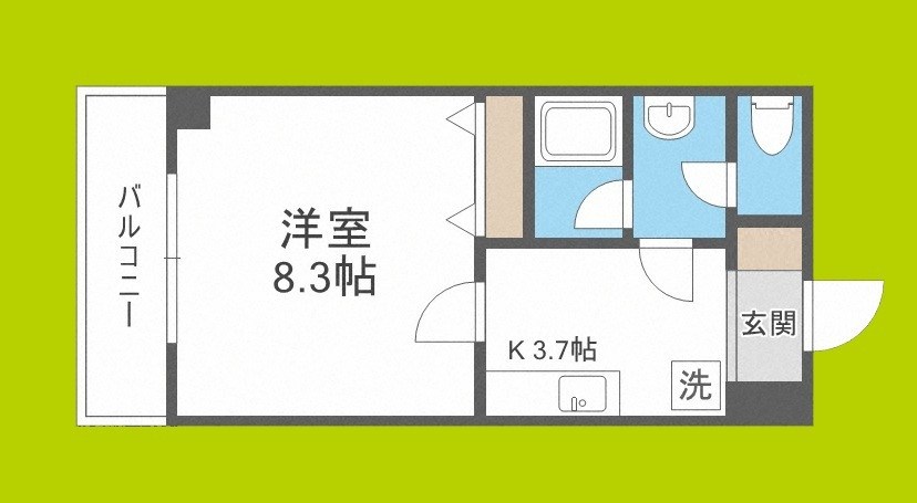 ソレイユ吉野 間取り