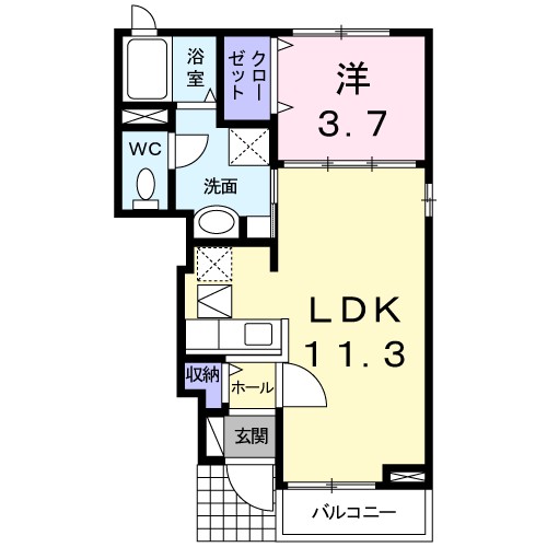 カーサ　コンテント 間取り