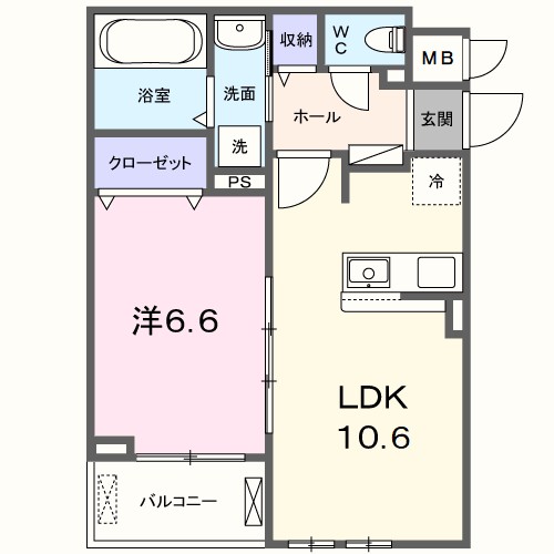 プラシードセレノカーサⅢ 間取り図