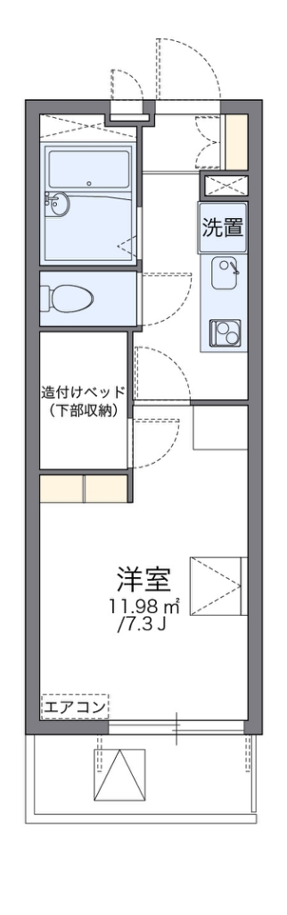 レオパレス宮山 間取り