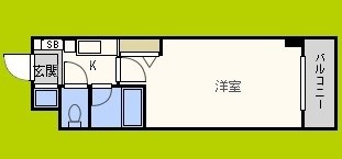 プルメリア玉出 間取り